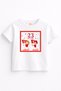 23 April Cute Kids and Flag Printed Children's T-Shirt – National Sovereignty Themed