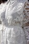 Gupture Embroidered Long Sleeve Midi Dress M39394 - 3