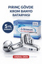 İtimat Bathroom Faucet with Shower Outlet, Brass Body, Chrome Plated, Wall Mounted, 5 Years Warranty