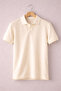 Men's 100% Cotton Short Sleeve Regular Fit Polo Collar T-Shirt - 7