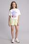 T-Shirt and Shorts 2-Piece Set for Girls H7877A826Sm