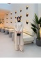 Women's Linen Fabric Hooded Long Shirt with Pockets Top and Bottom Set - 2