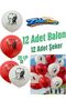 Ataturk Printed Balloon with Candy Gift 26 cm Red White 23 April 29 October 19 May Decoration Event