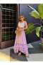Premium Ruffled Layered 100% Cotton Muslin Bohemian Skirt - 7