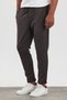 New Season Men's Boyfriend Fit Jacquard Double Leg Lycra Jogger Pants Mz22008 - 2