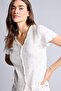 100% Cotton Patterned Pajama Top G4624Ax26Sm - 4