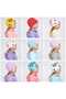 3 Pieces of Surprise Mixed Color and Pattern Baby Kids Double Layer Cotton Combed Cotton Beanie for Ages 1-4