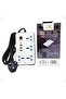 A37 4-Socket Power Strip with 3 USB + 1 PD Port, Auto Max 2.1A, White - 2