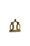 Mirabella Metal Candle Holder 25.5X5X22.5 cm -Gold - 2