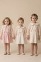 Baby Girl Lıora Long Sleeve Bow Detailed Muslin Dress - 6