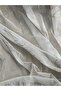 Embroidered Greek Tulle Curtain Silver-Gray Embroidered Ecru (Measurements Width X Length) - 3
