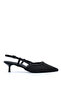 Cbr-F80 Thin Heeled Straw Shoes - 2