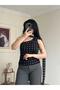 Shawl Detail Polka Dot Bodysuit