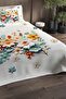Mother's Day 100% Cotton Double Pique Set Bedspread Special Woven Lotus - 4