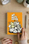 Sleepy Cats A5 Size 64 Sheets Dotted Thick Cover Spiral Notebook - 2