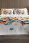 Mother's Day 100% Cotton Double Pique Set Bedspread Special Woven Lotus - 3