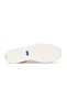 Women's Pursuit Lurex Linen Slip-On Sneaker – Shimmer Detail, Breathable Casual Shoe White - 3