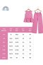 Girl's Gingham Peplum Blouse and Pants Set 12691 - 5