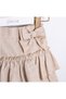 Baby Girl Collared Covered Linen Skirt Set 9-24 Months Lila - 4