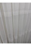 New Season Silver-Silvery 3-Band 1/3 Pleated Tulle Curtain Apm - 5
