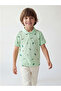 Lcw Kidspolo Collar Patterned Boys' Pique T-Shirt - 4
