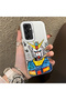 Samsung Galaxy A16 4G/5G Compatible Stylish Male-Type Robot Pattern Protective Case