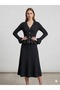Midi Length Knitwear Skirt 79903 - 2