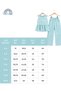 Girl's Gingham Peplum Blouse and Pants Set 12692 - 5