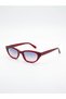 Bella Vintage Cat Eye Sunglasses Burgundy Lilac |   Case and Cleaning Cloth Gift Set - 5
