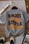 Enjoy the Little Things Printed Unisex Children's T-Shirt 5Gh4
