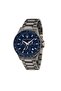SFIDA 44MM CHR BLUE DIAL BR GUN