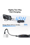 Baseus external battery, 10000mAh, 45W, Beige - 6