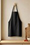 Be-28474-Bk 100% Cotton 75*85 cm Plain Kitchen Apron Black