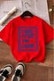 More Amor Por Favor Printed Unisex Children's T-Shirt 7Gh1
