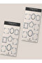 Vintage Frame Sticker Set - 6 Sheets / Agenda, Stickers, Scrapbook - 4