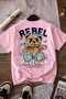 Rebel Printed Unisex Children's T-Shirt 7Gh1