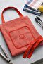Be-28473-Rd 100% Cotton 75*85 cm Striped Kitchen Apron Red Striped - 2