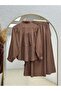 Övün Cupra Skirted Tunnel Set-Na3437 Light Brown - 8
