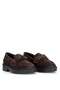 Elit My-744S Women's Genuine Leather Casual Shoes Brown - 6
