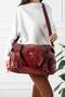 Soft Faux Leather Casual Women's Hand Shoulder Bag - 4