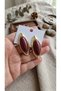 Women's Vintage Oval Design Earrings