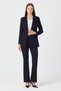 Women's Jacket and Trousers Set Navy Blue - 4