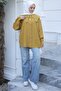 Mustard Collar Detailed Buttoned Shirt - 2