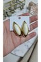 Women's Vintage Oval Design Earrings