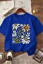 Daisy Printed Unisex Kids' T-Shirt 8Gh2