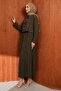 Brown Jacket Dress Double Combination Set - 4