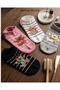 5 Pairs of Economical Teddy Bear Patterned Women's Booties Socks - 2