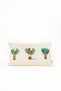 Decorative Throw Pillow - Embroidered Quiet Garden Patterned Embroidered Throw Pillow - 4