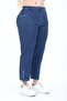 Women's Plus Size Elastic Waist Trousers - 5