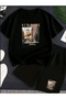 New york printed t-shirt and shorts set